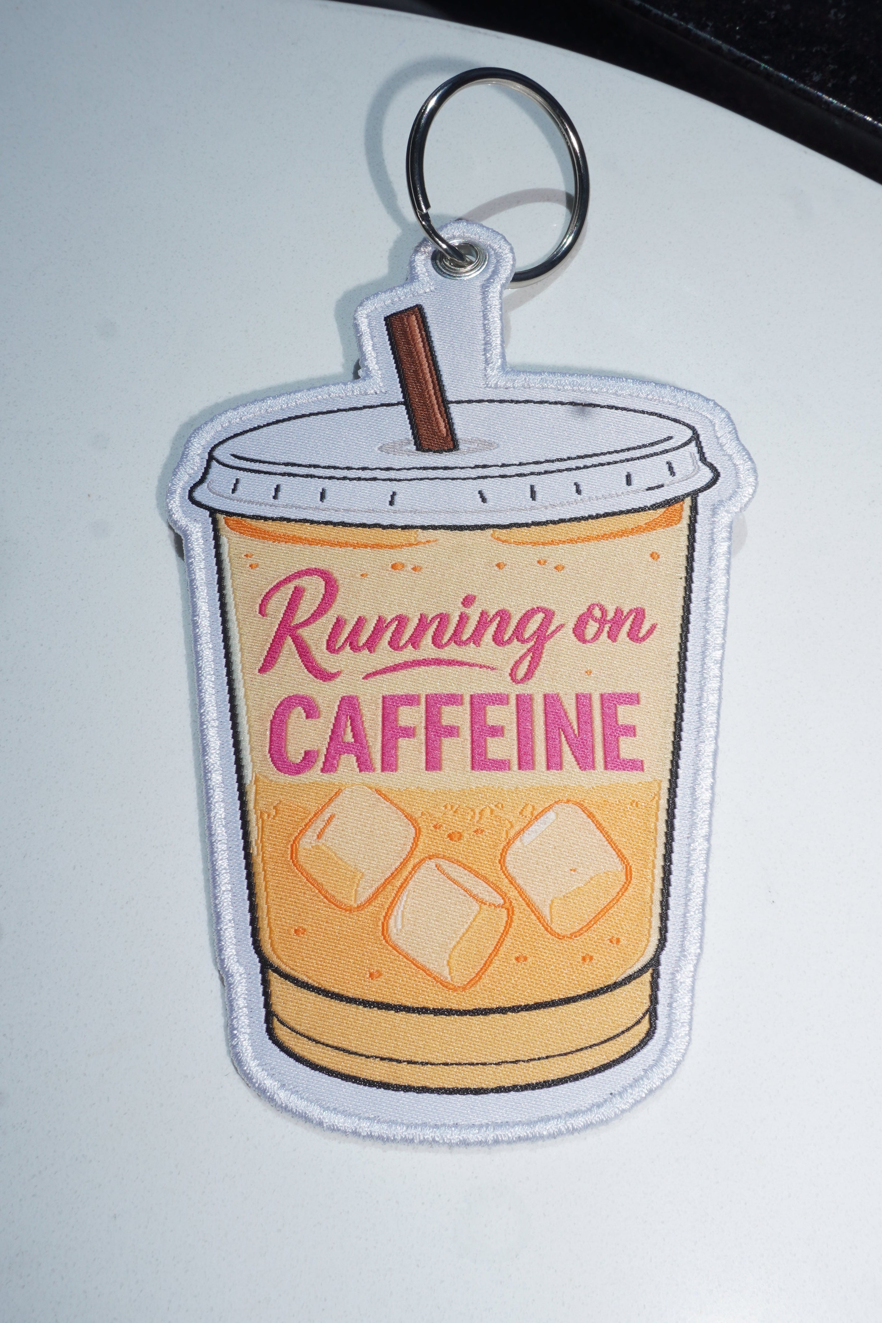 Iced coffee tag
