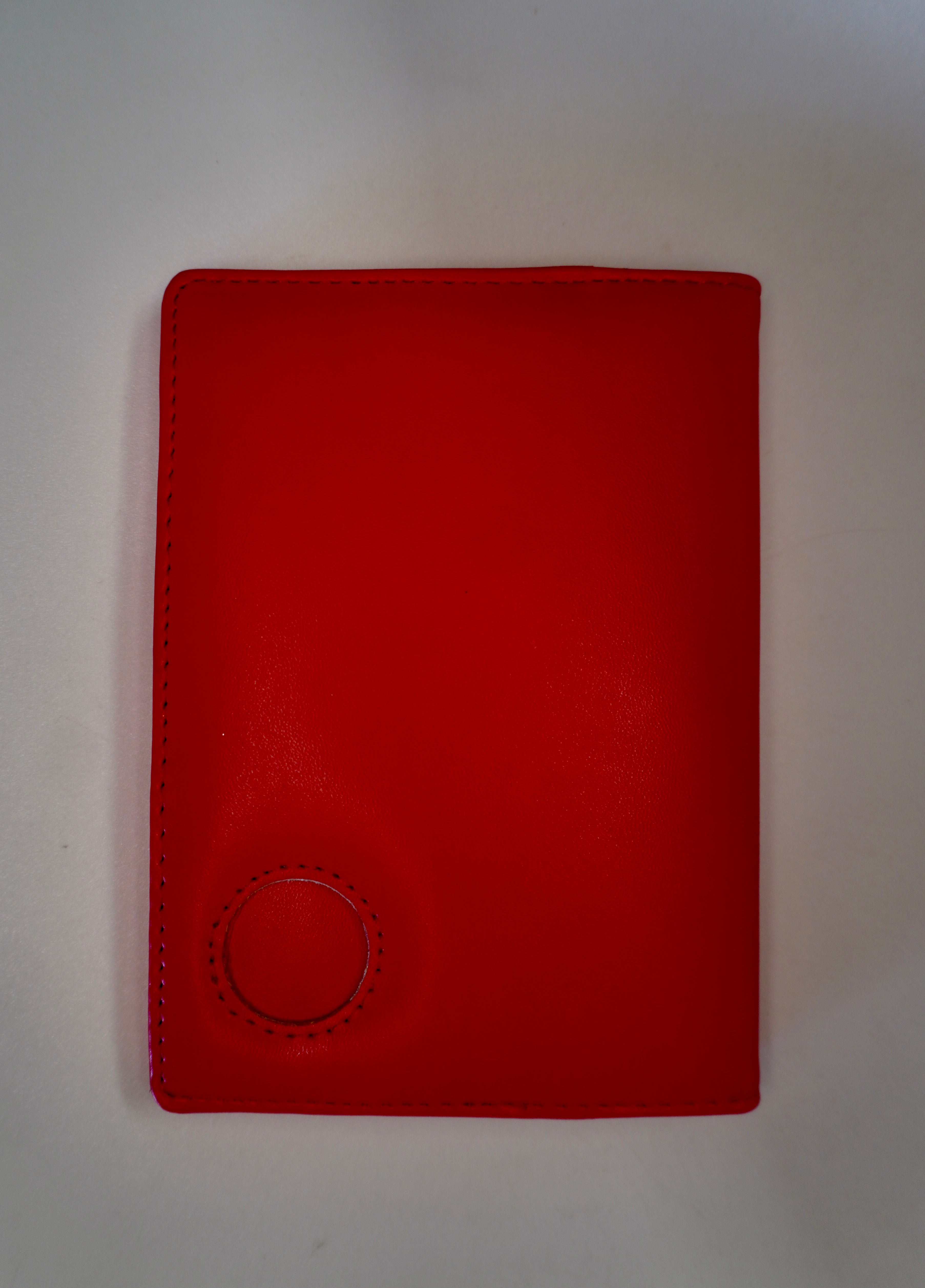 Passport wallet - RED