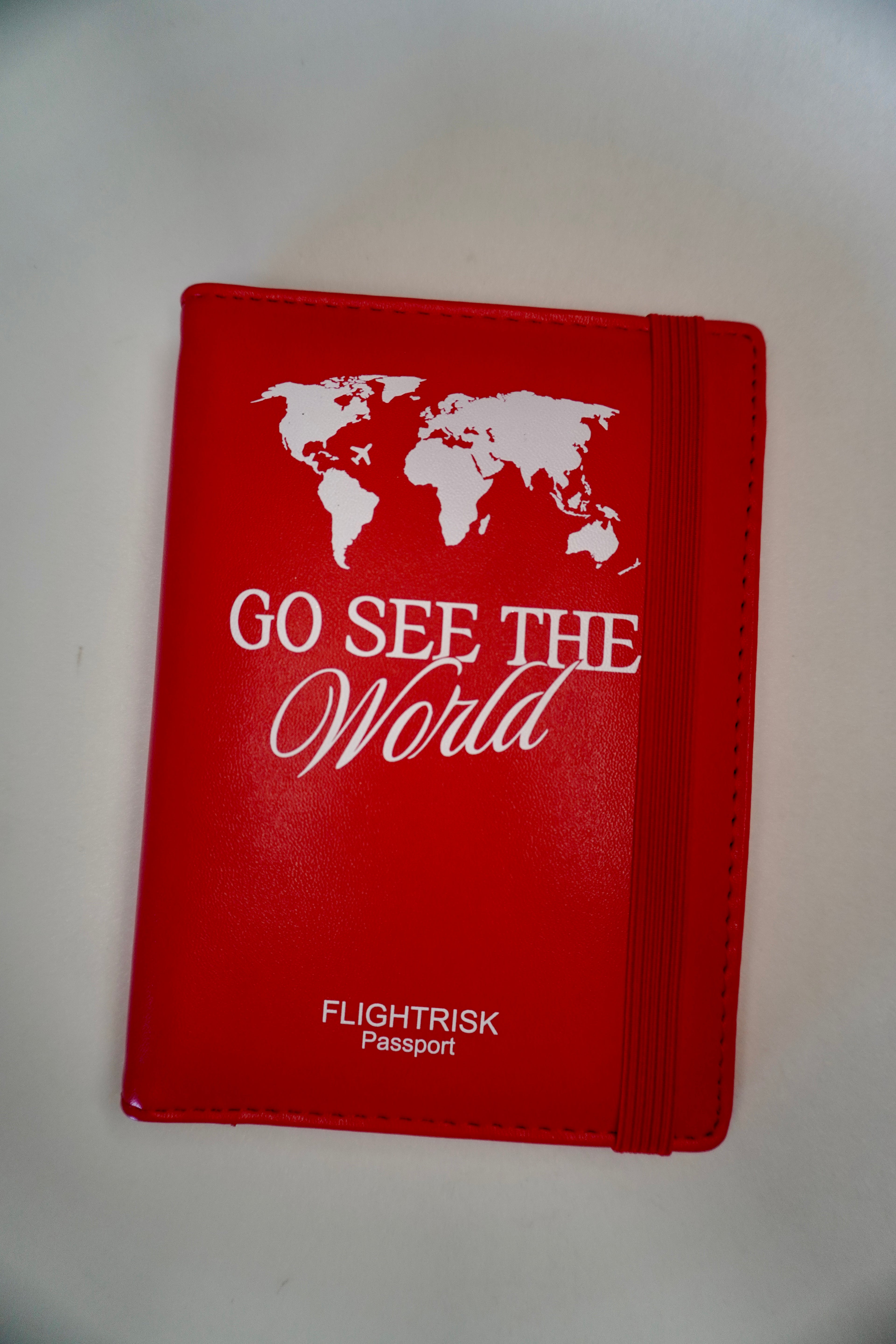 Passport wallet - RED