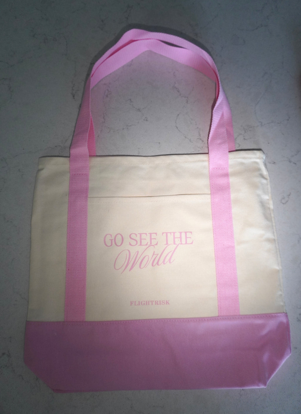 Pink tote